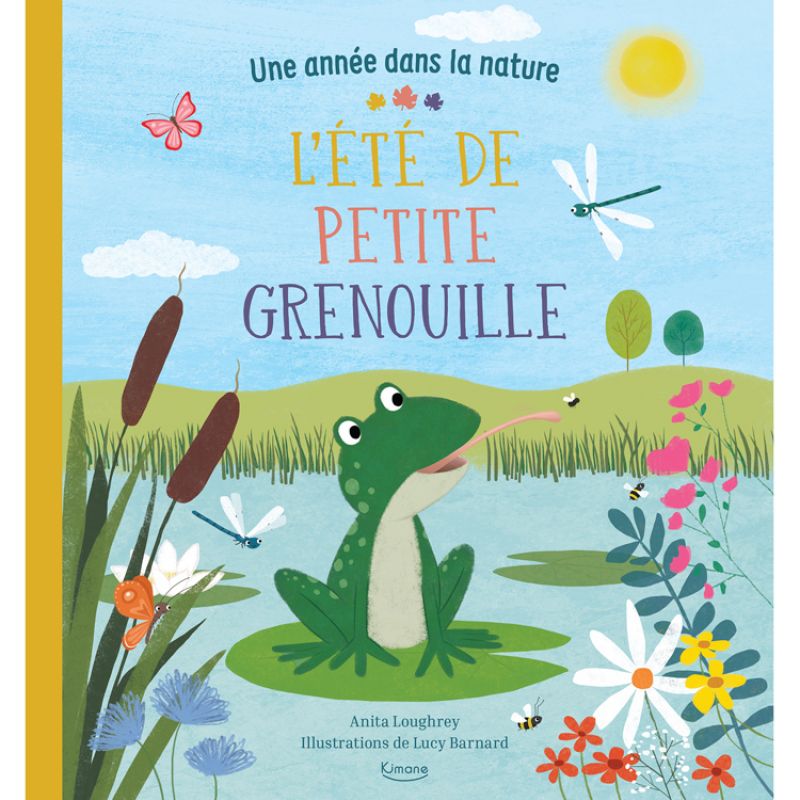 Livre L'été de petite grenouille Editions Kimane