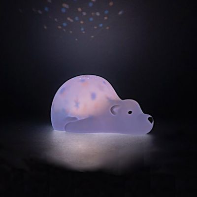 Veilleuse projecteur Bjorn l'ours polaire : FLOW