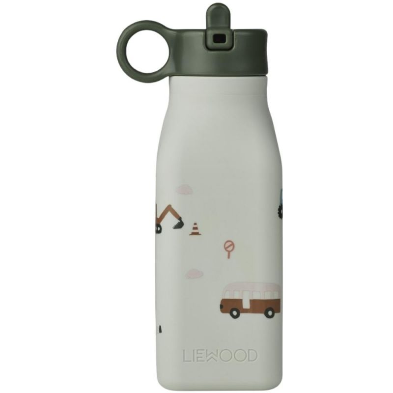 Gourde Warren Véhicules Dove blue mix (350 ml) Liewood