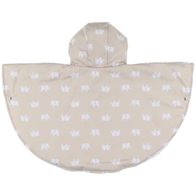 Poncho déperlant Eléphants (6-12 mois)