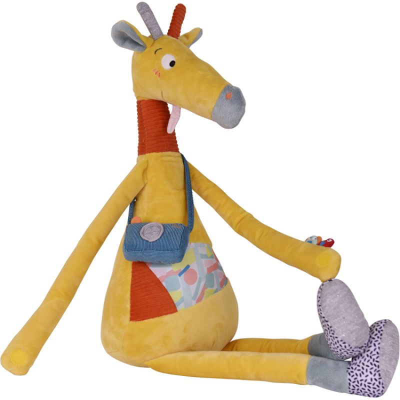Peluche géante Billie la girafe Jungle Boogie (70 cm) Ebulobo