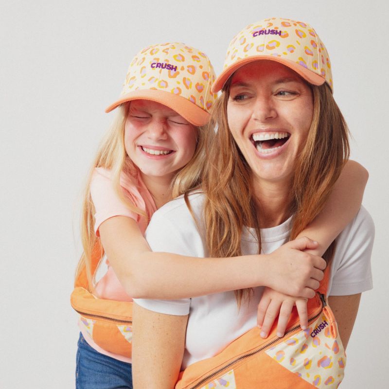 Casquette adulte Crush Léo corail (tour de tête 56-61 cm) Chamaye Ambiance 6