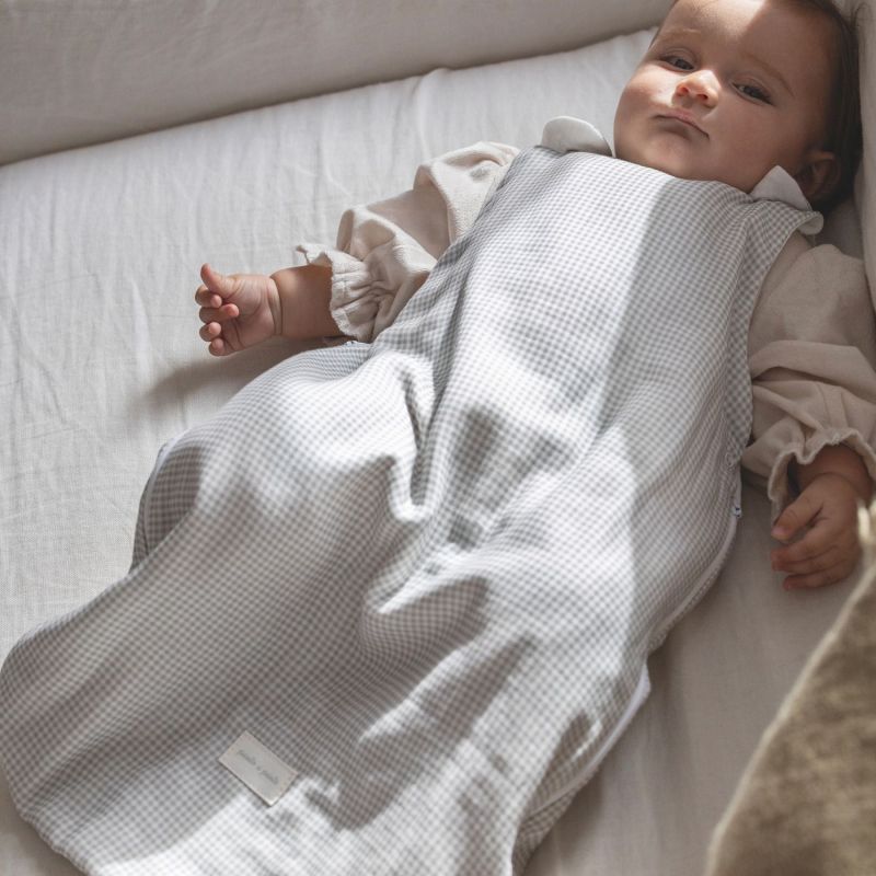 Gigoteuse Été Little Bloom Vichy Gris TOG 0,5 (1-4 mois) Pasito a pasito Ambiance 3