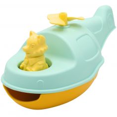 Hélicoptère Bateau Turquoise - Simple