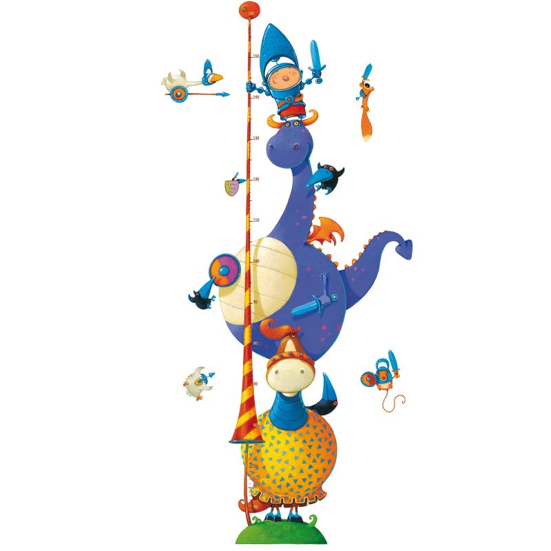 Toise stickers Chevalier Fantastique                Djeco
