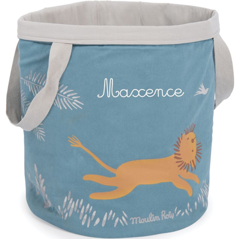 Panier de rangement Sous mon Baobab personnalisable (38 x 44 cm) Moulin Roty