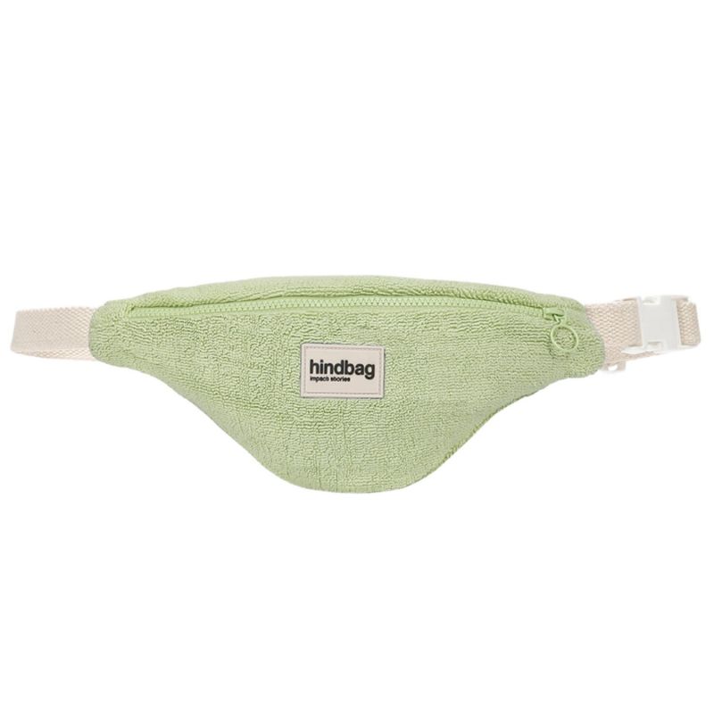 Sac banane enfant Augustin en éponge Vert Hindbag Produit 1