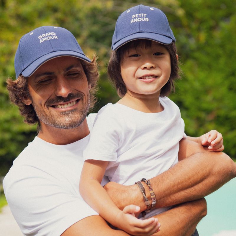 Casquette enfant Petit Amour bleu (3-6 ans) Chamaye Ambiance 8