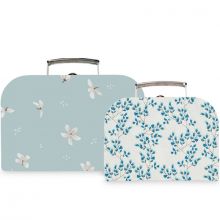 Lot de 2 valisettes de rangement Fiori/Windflower  par Cam Cam Copenhagen