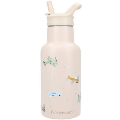 Gourde Avions beige (350 ml)