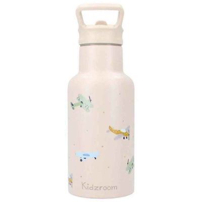 Gourde Avions beige (350 ml)