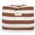 Variation Blanc, marron du produit Tapis à langer Audrey Caramel Sailor de la marque Babyshower