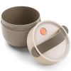 Bol nomade Sable (0,55 L) Done by Deer Produit ouvert 3