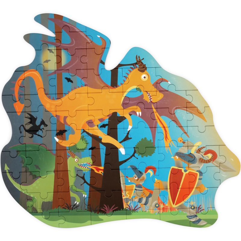 Puzzle Dragon (61 pièces) Scratch