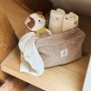 Lot de 3 gants de toilette en gaze de coton Animal Friends Jollein Ambiance 7