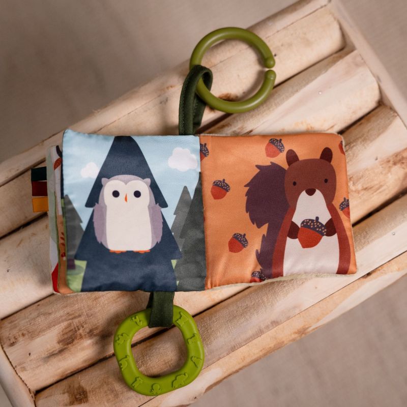 Livre en tissu bébé Forêt Little Big Friends Ambiance 7