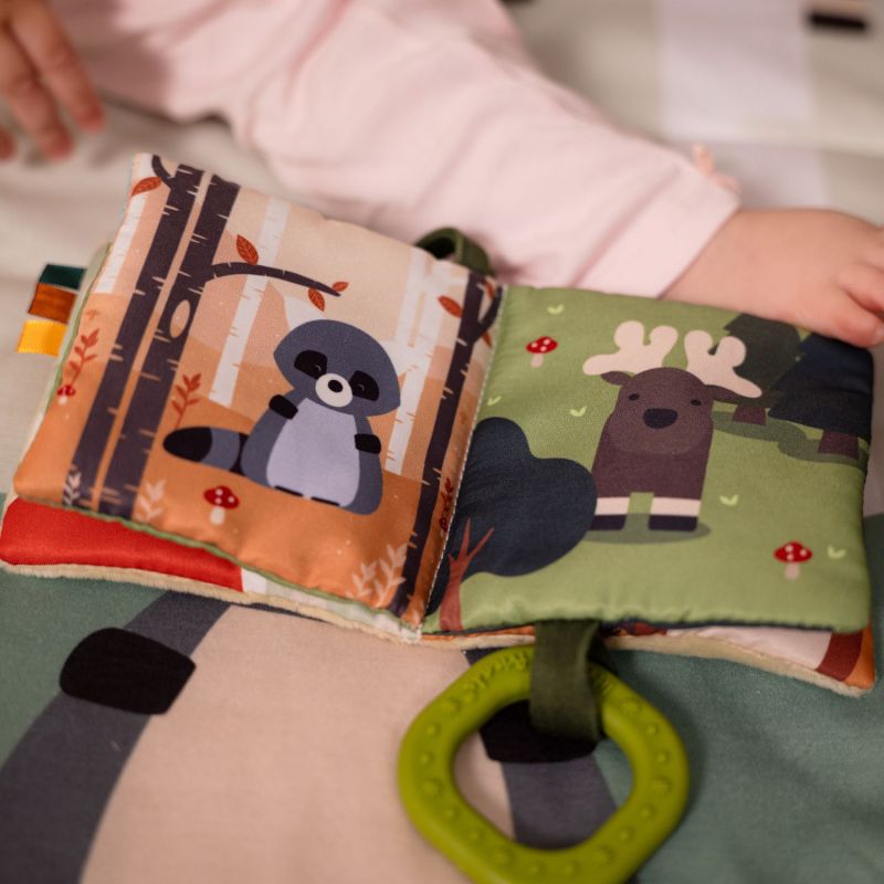 Livre en tissu bébé Forêt Little Big Friends Ambiance 9