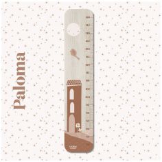Toise en bois La Maison Paloma personnalisable - Charlie et Suzie