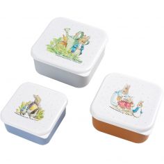 Lot de 3 boîtes à goûter Pierre Lapin - Petit Jour Paris