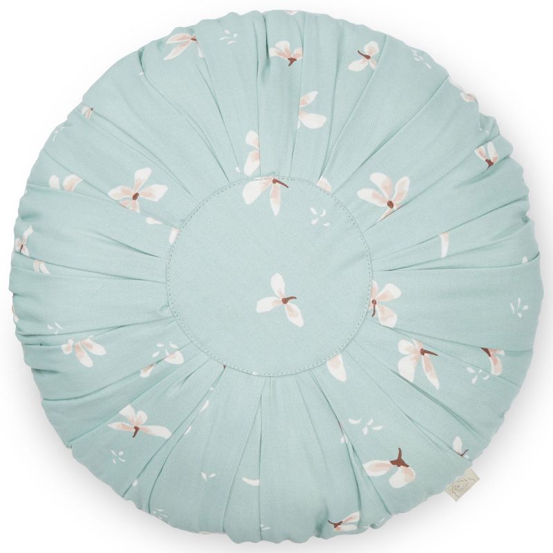 Coussin rond Windflower Blue (40 cm) Cam Cam Copenhagen