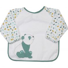 Bavoir tablier en éponge Panda (6-24 mois) - Trois Kilos Sept