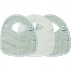 Lot de 3 bavoirs de naissance Au large de Nova - Trois Kilos Sept