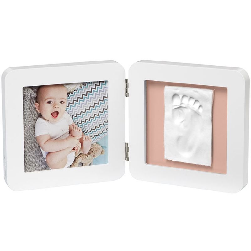 Cadre photo empreinte My Baby Touch simple blanc Baby Art