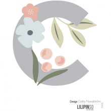 Lettre adhésive Bloom C  par Lilipinso