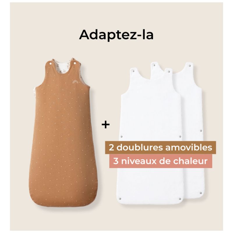 Gigoteuse réversible 4 saisons royale (6-18 mois) Les petites billes Ambiance 5