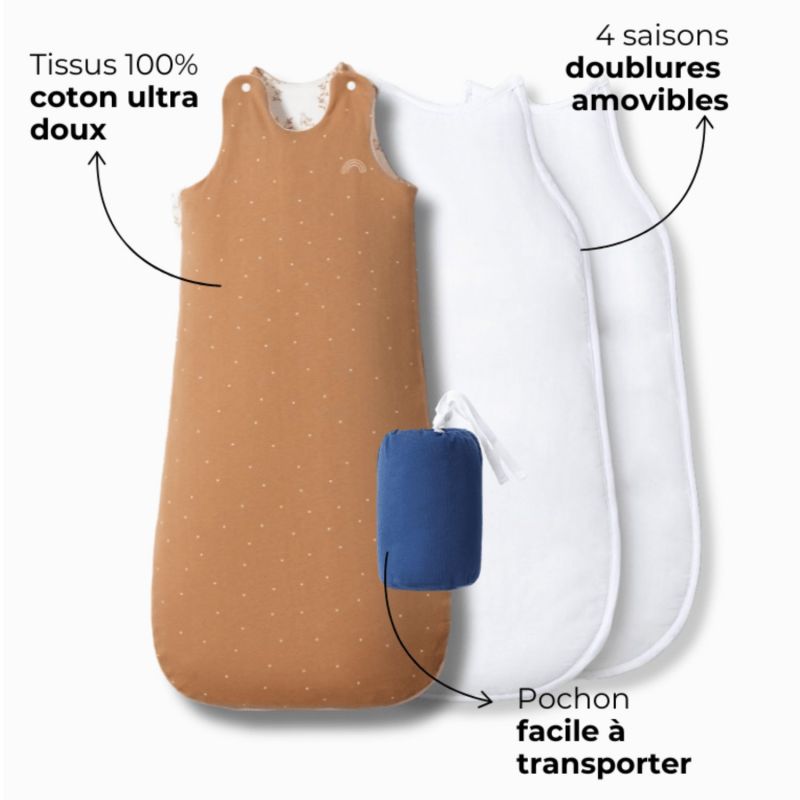 Gigoteuse 4 saisons royale (6-18 mois) Les petites billes Produit 6