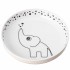 Assiette plate Yummy Dots Plus Elphee rose - Done by Deer Assiette plate Yummy Dots Plus Elphee rose - Done by Deer