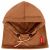 Variation Marron, noir du produit Cagoule polaire Warmy Beary (2-5 ans) de la marque Hello Hossy