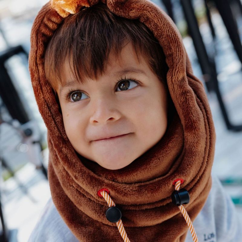 Cagoule polaire Warmy Beary (2-5 ans) Hello Hossy Ambiance 5