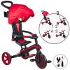 Tricycle Trike Explorer Foldable V2 4 en 1 Rouge  par Globber