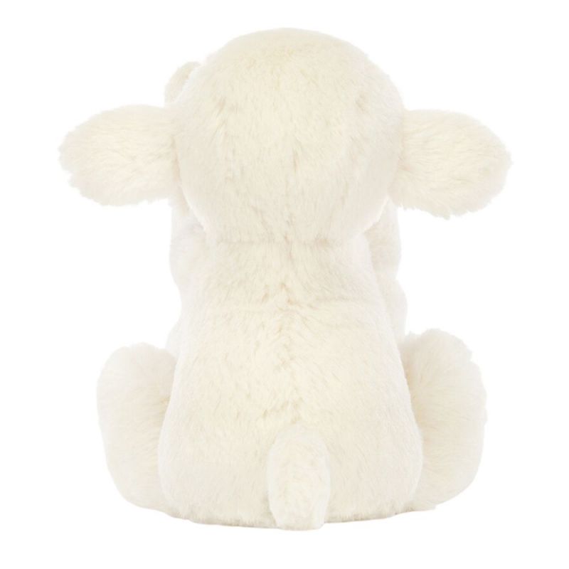 Doudou plat attache sucette Bashful Agneau (34 cm) Jellycat Produit 3