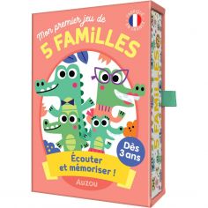 Jeu de cartes Mon premier jeu de 5 familles - Auzou Editions