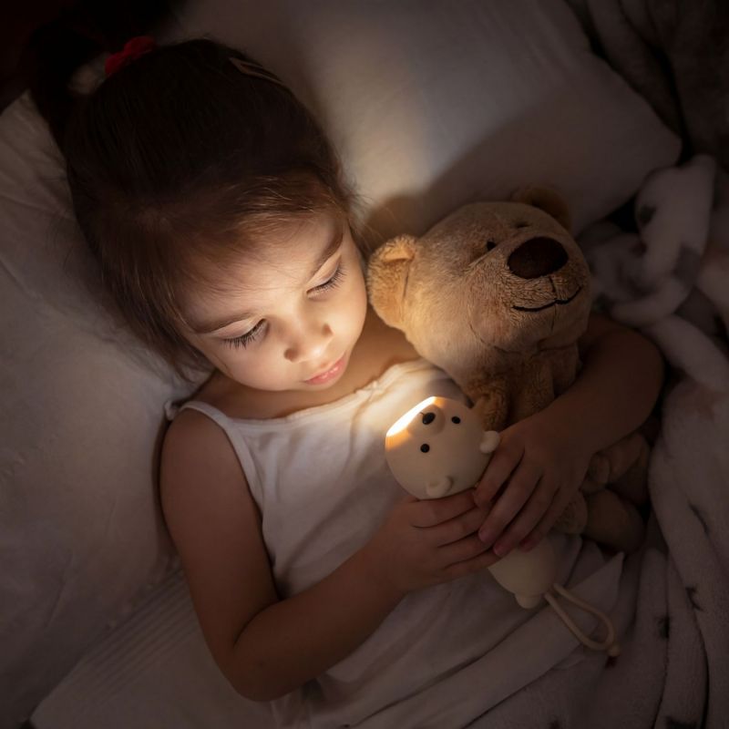 Lampe de poche en silicone Ours Little L Ambiance 9