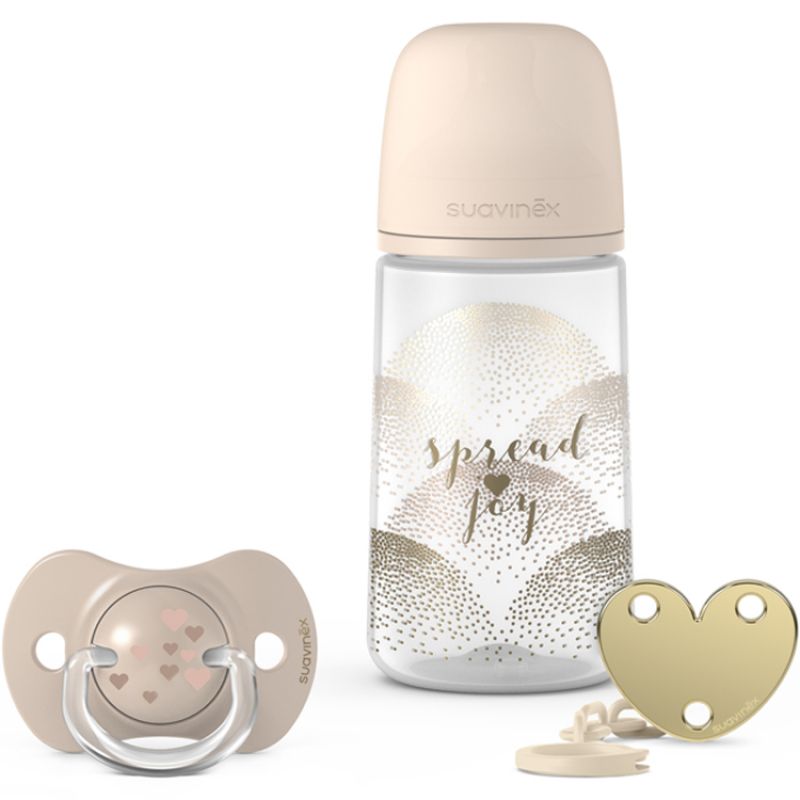Coffret de naissance Joy doré Suavinex