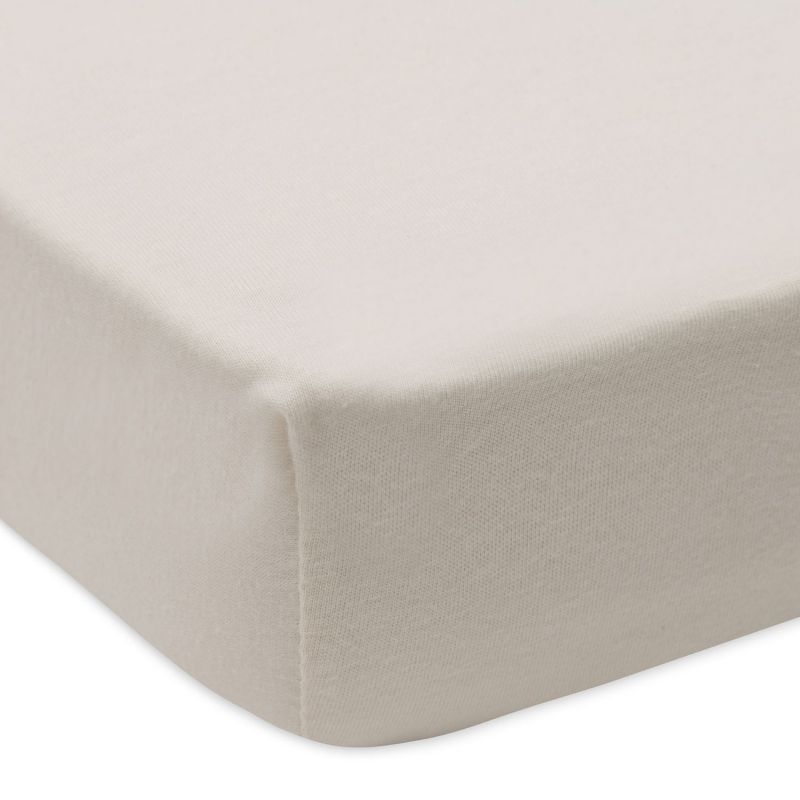 Drap housse en jersey Oatmeal (60 x 120 cm) Jollein Produit 3