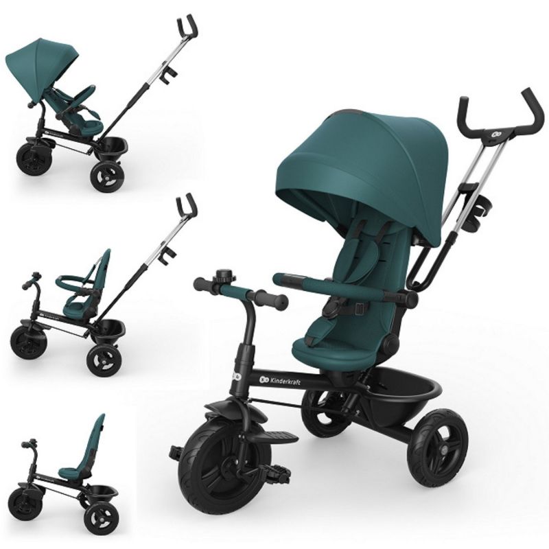 Tricycle évolutif Aston 2 Plus Mystic Green Kinderkraft Produit 1
