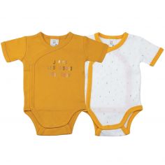 Lot de 2 bodies Alphabet (naissance) - Trois Kilos Sept