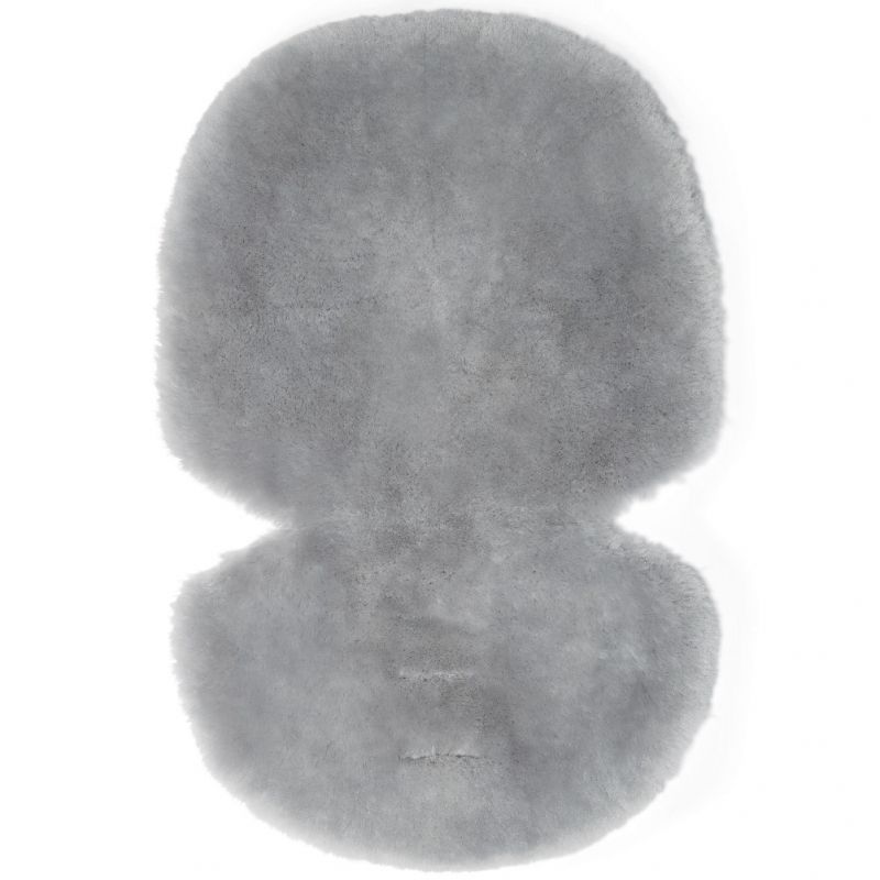 Assise pour poussette en peau de mouton Grey grise Mamas and Papas