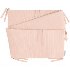Tour de lit Sense Peach (pour lits 60 x 120 ou 70 x 140 cm) - Baby's Only