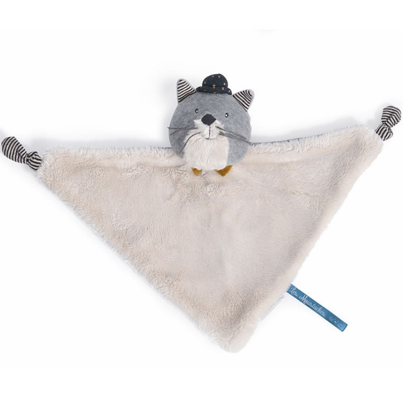 Doudou chat Fernand Les Moustaches Moulin Roty Produit 1 grande taille