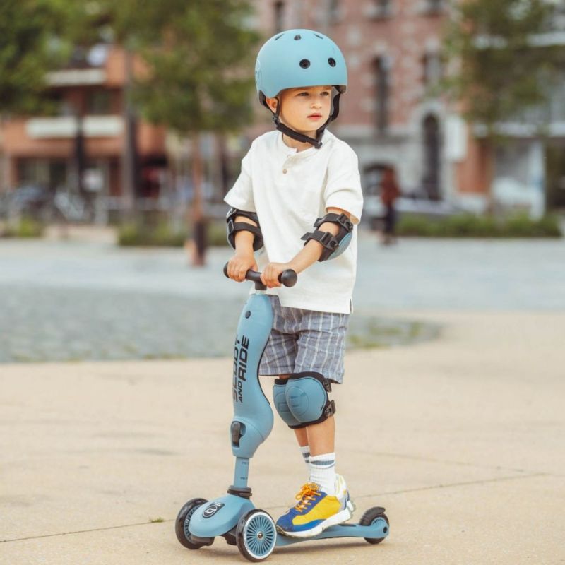 Porteur évolutif en trottinette Highwaykick 1 Steel Scoot and ride Ambiance 5