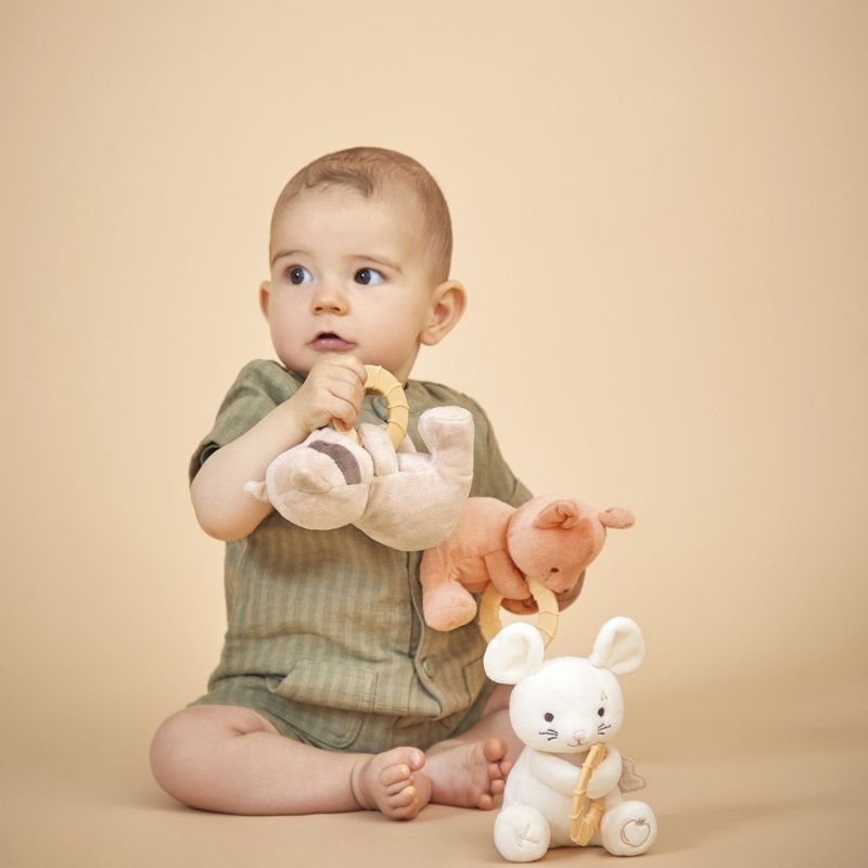 Peluche anneau de dentition Raton Laveur Kaloo Ambiance 6