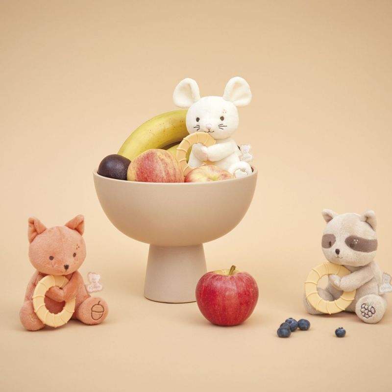 Peluche anneau de dentition Raton Laveur Kaloo Ambiance 7