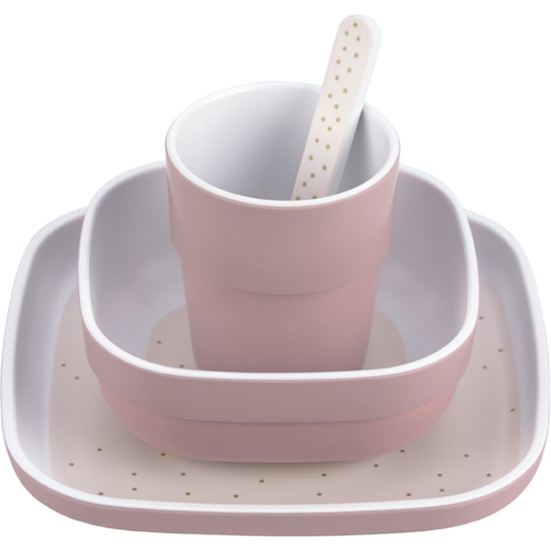 Coffret repas About Friends chinchilla (4 pièces) Lässig