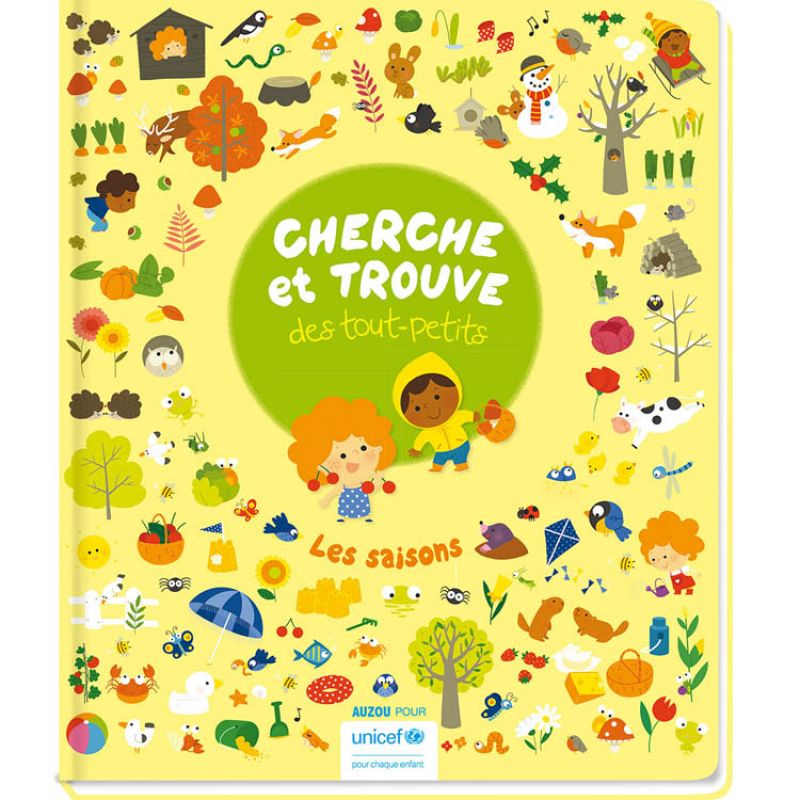 Livre Cherche et trouve des tout-petits - Les saisons Auzou Editions