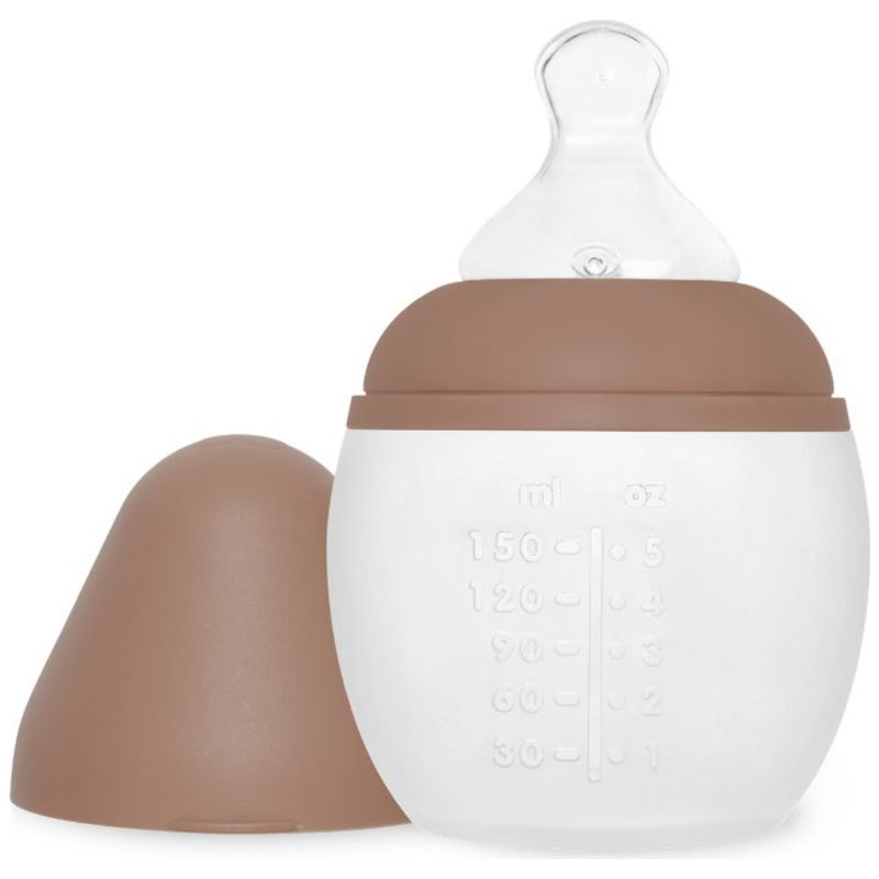 Biberon anti-colique en silicone Mocha Mousse (150 ml) Elhée Produit 1